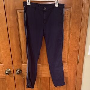 AG Adriano Goldschmied Navy Blue Chinos